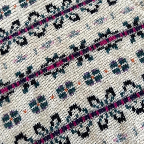 70s vintage knit wool sweater - Picture 8 of 8